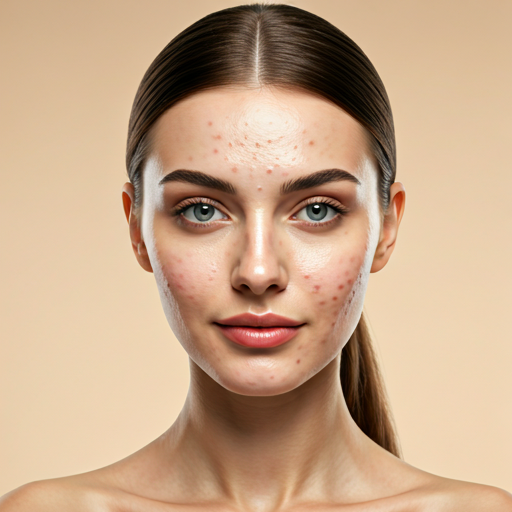 Skin condition before using Radien showing visible concerns